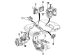 Buick LeSabre ABS Pump And Motor Assembly Diagram - 25610980