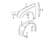 Chevy Malibu Fender Diagram - 10398517