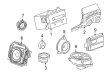 Chevy Car Speakers Diagram - 92199588