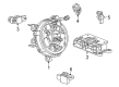 Chevy Equinox EV Air Bag Sensor Diagram - 13555036