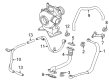 Chevy Silverado 2500 HD Coolant Pipe Diagram - 12652718