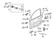 Chevy Front Door Striker Diagram - 20801141