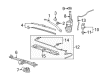 Chevy Camaro Windshield Washer Fluid Reservoir Diagram - 92221383