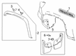 Chevy Colorado Mud Flaps Diagram - 22958431