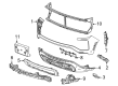 Chevy Suburban Bumper Cover Diagram - 85754385
