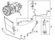 Chevy Corvette A/C Condenser Diagram - 84374540
