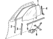 Pontiac LeMans Window Run Diagram - 90186560