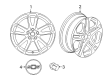 Chevy SS Wheel Cover Diagram - 92263883