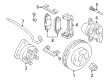 Chevy Silverado 3500 HD Brake Caliper Bolt Diagram - 15016308