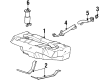 Buick Fuel Filler Neck Diagram - 25558722