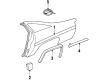 Chevy Caprice Door Moldings Diagram - 16614533