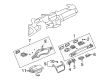 Cadillac DeVille Air Deflector Diagram - 25734257