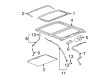 Cadillac DTS Air Deflector Diagram - 15932141