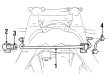 Cadillac Catera Sway Bars Diagram - 90575828