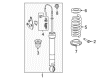 Chevy Camaro Shock Absorber Diagram - 84219920