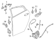 Chevy Volt Door Latch Cable Diagram - 23306530