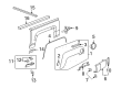 Hummer Fuel Filler Housing Diagram - 94737502
