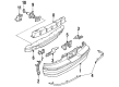 Chevy Impala Bumper Cover Diagram - 10214405