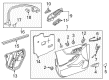 Chevy Malibu Door Lock Switch Diagram - 84470964