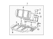 Chevy C1500 Seat Covers Diagram - 12389304