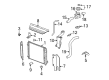 Chevy HHR Water Hose Diagram - 15920918
