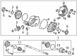 Cadillac CTS Wheel Seal Diagram - 23286128
