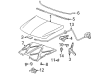 Chevy Tahoe Hood Diagram - 12377104