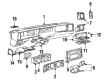 Chevy P20 Glove Box Diagram - 15588188