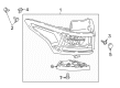 Chevy Traverse Limited Back Up Light Diagram - 86785340