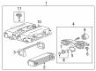 Cadillac CT4 Intercooler Diagram - 12640408