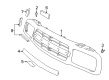 Chevy Tracker Grille Diagram - 91176289