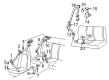 Chevy Camaro Seat Belt Diagram - 88896035