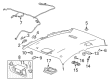 Chevy Volt Interior Door Handle Diagram - 23438711