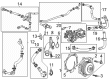 Chevy Silverado 1500 LTD Water Hose Diagram - 55512938