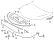 Chevy Hood Diagram - 84092169