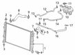 Chevy Silverado 1500 LTD Radiator Diagram - 85575815
