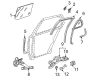 Chevy Cavalier Window Regulator Diagram - 16830444