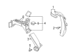Chevy Uplander Blend Door Actuator Diagram - 10317842