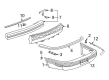 Buick Park Avenue Bumper Cover Diagram - 25651625