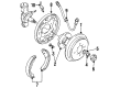 Chevy Metro Brake Drum Diagram - 96066531