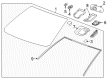 Chevy Trax Windshield Diagram - 94541326