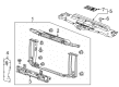 Chevy Silverado 2500 HD Radiator Support Diagram - 85545444