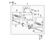 Chevy Silverado 2500 HD Rack And Pinion Diagram - 19434138