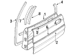 Cadillac Allante Car Mirror Diagram - 1644438