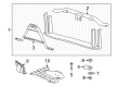 Chevy Silverado 1500 Classic Radiator Support Diagram - 15814094