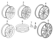 Buick Spare Wheel Diagram - 84036539