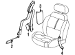 Saturn SC1 Seat Belt Diagram - 21305492