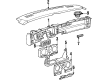 Chevy Lumina APV Car Speakers Diagram - 16033662