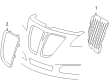 Pontiac G6 Grille Diagram - 25831816