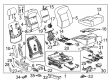 Chevy Suburban Seat Covers Diagram - 23423833